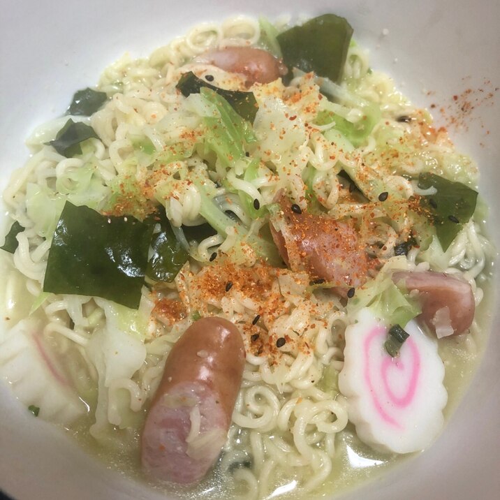 野菜塩ラーメン